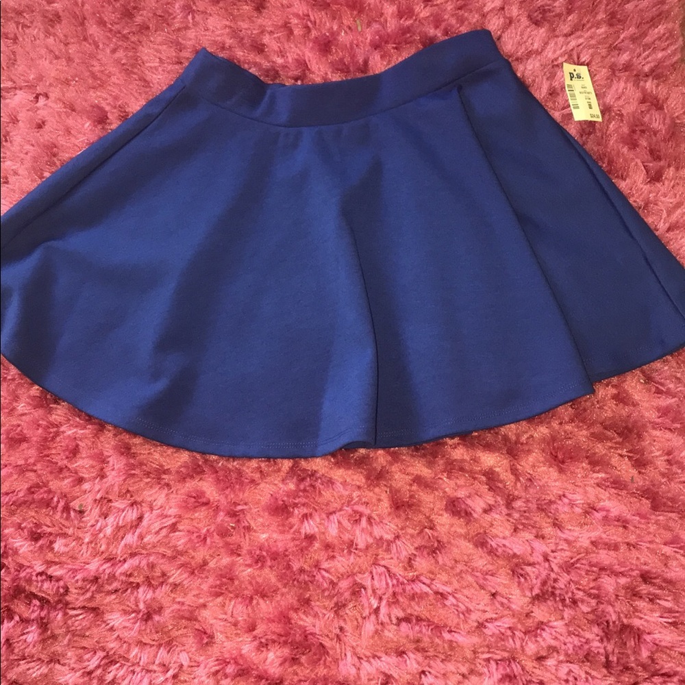 Navy Blue Skirt